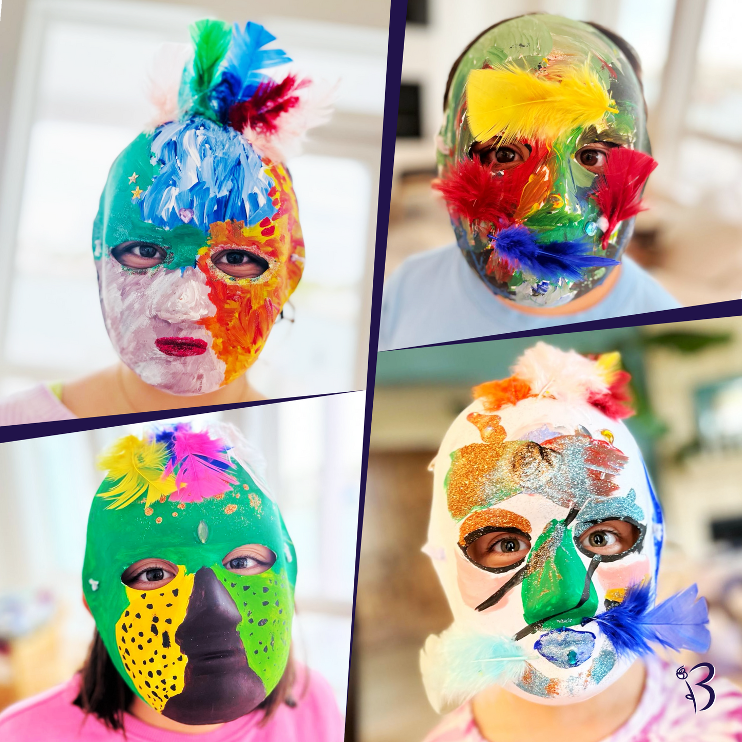 Mask Art Pack for Kids